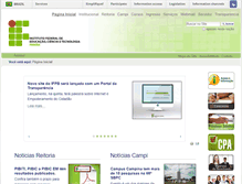 Tablet Screenshot of editor.ifpb.edu.br